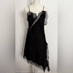NWOT- Elegant Black Lace Dress Women’s Size Small